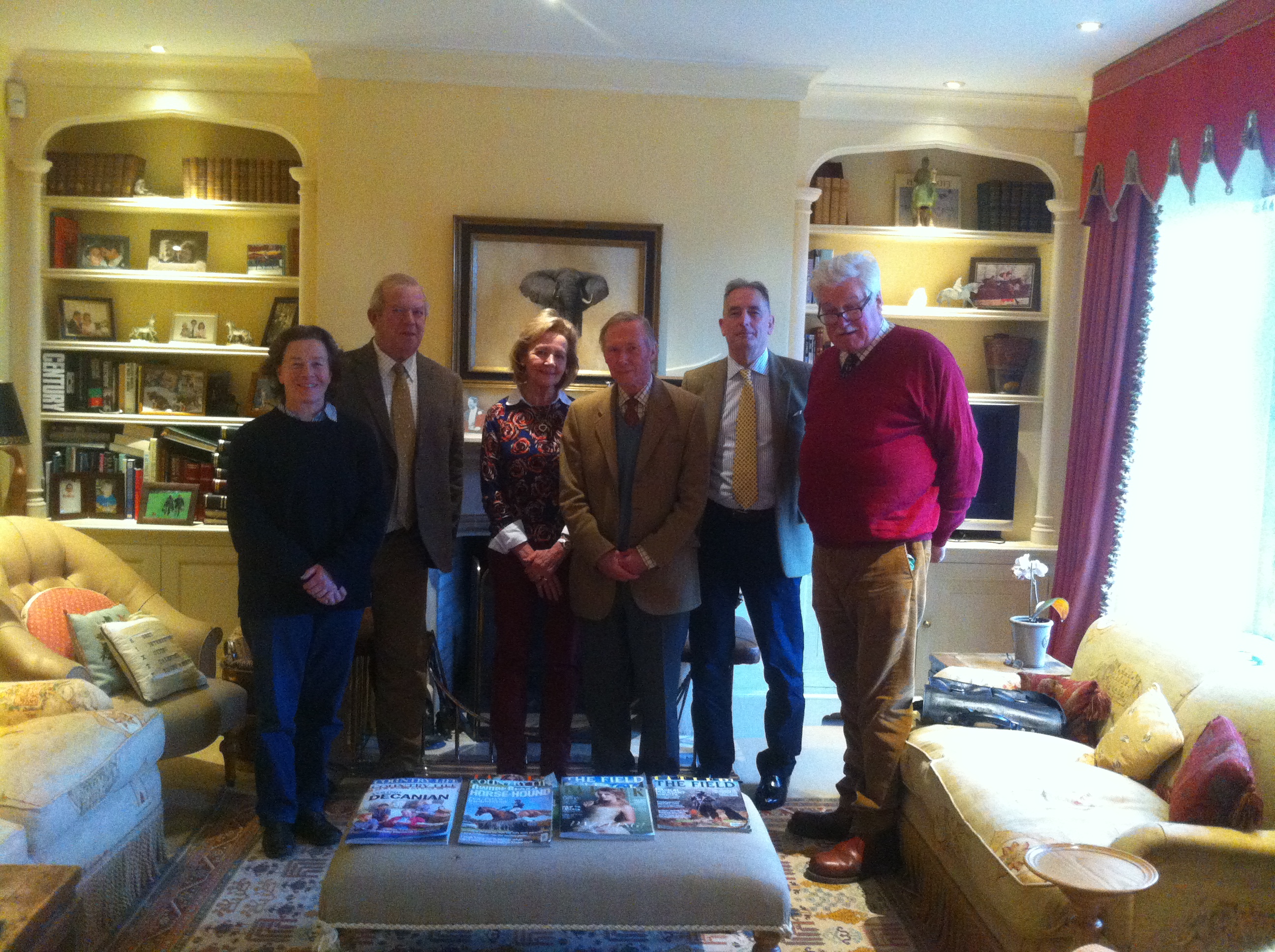 Trustees with their Patron Lord Dulverton-2016-July-2