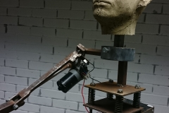 Kinetic sculpture 'Prothesis' by Luke Tupper