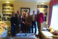 Trustees with their Patron Lord Dulverton-2016-July-2