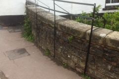 Guard rails for Dulverton Kinetic Sculpture Exhibition 2016